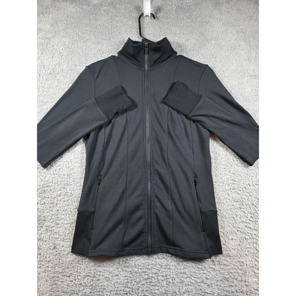 Yogalicious Lux Performance Jacket XS Black Womens Polarlux Geneva Full Zip